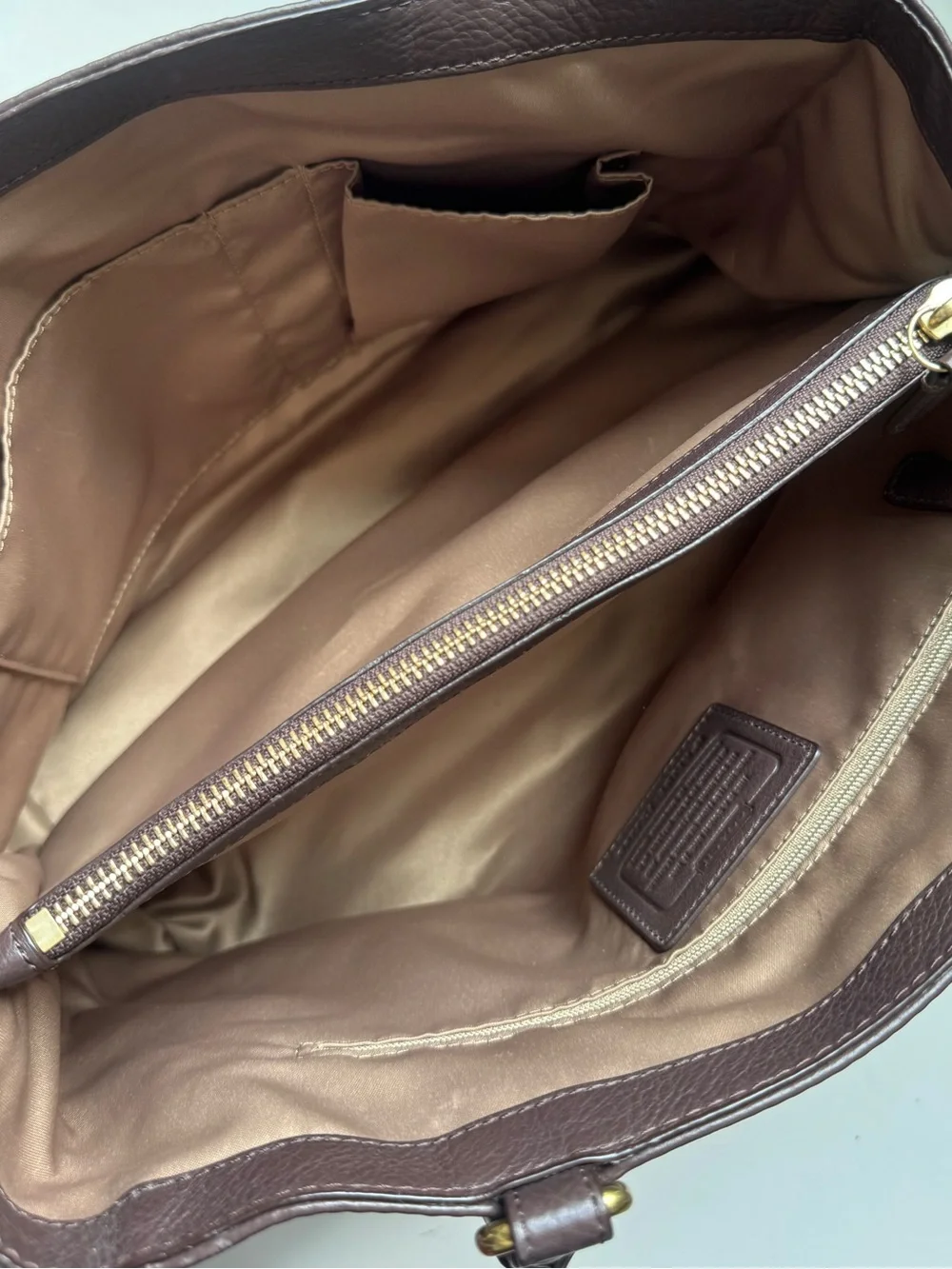 Coach Park Leather Carry-All